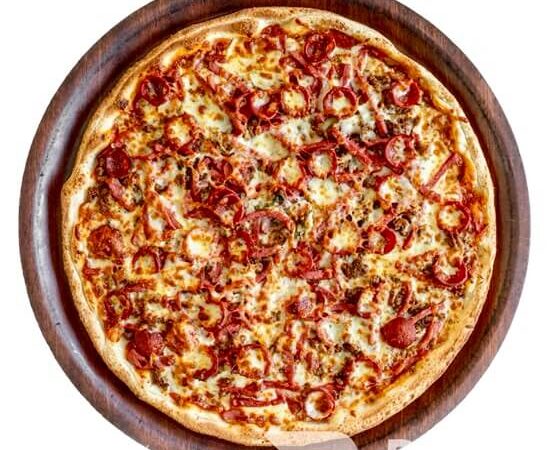 Meat lovers pizza